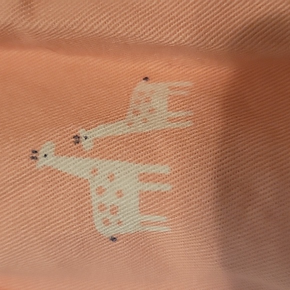 Cotton Just One You Carters pink white giraffe jumper dress adjustable straps - Picture 3 of 11
